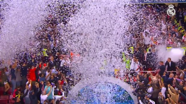 Tribute act in honour of Marcelo at Real Madrid City